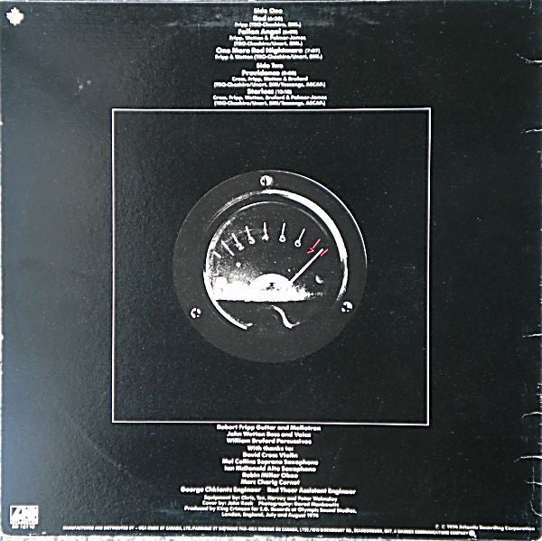 King Crimson : Red (LP, Album)