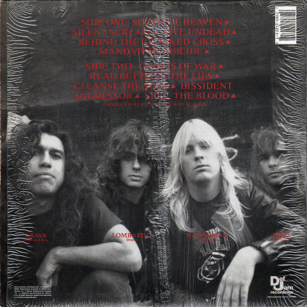 Slayer : South Of Heaven (LP, Album, Spe)