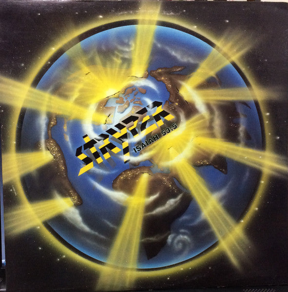 Stryper : The Yellow And Black Attack (LP, Album)