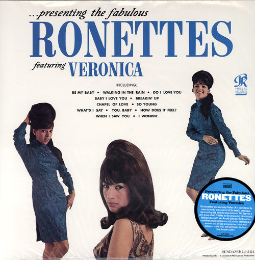 The Ronettes : ...Presenting The Fabulous Ronettes Featuring Veronica (LP, Album, Mono, RE, RM)