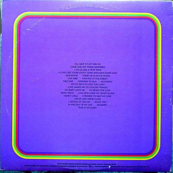 Martha Reeves & The Vandellas : Anthology (2xLP, Comp, RE, Gat)