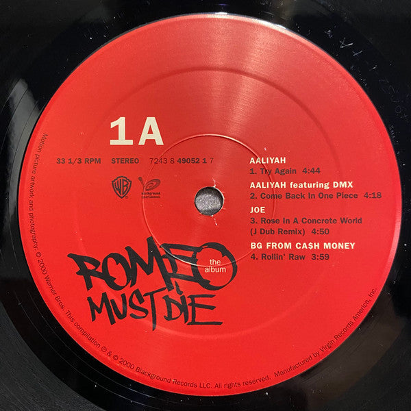 Various : Romeo Must Die (The Album) (2xLP, Comp)