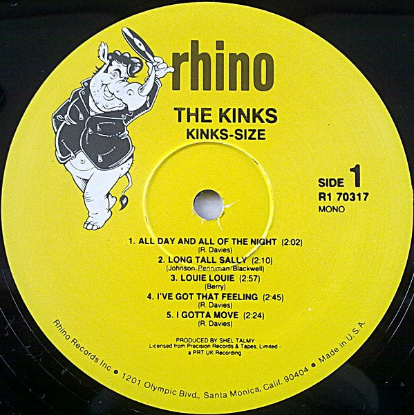 The Kinks : Kinks-Size (LP, Album, RE, RM)