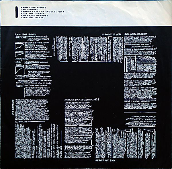 The Clash : Combat Rock (LP, Album, Don)