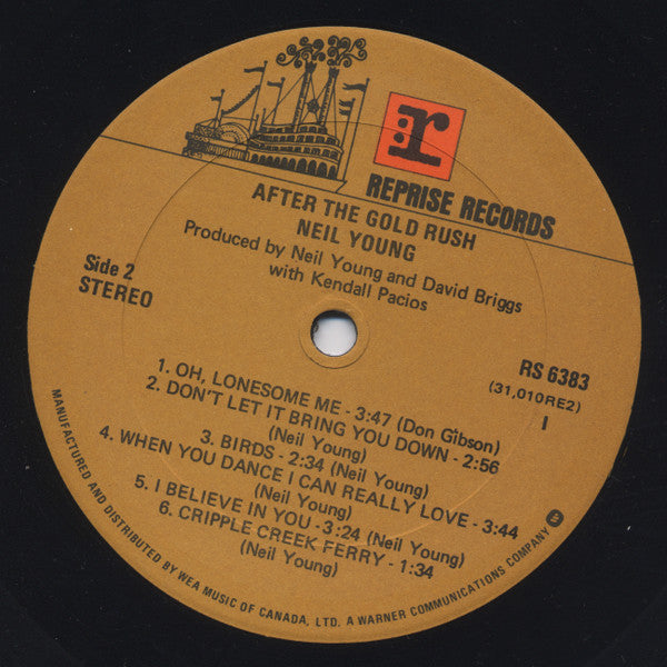 Neil Young : After The Gold Rush (LP, Album, RE, Imp)