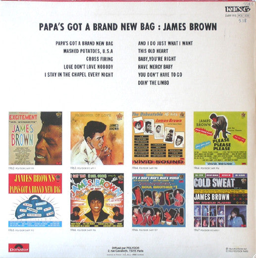 James Brown : Papa's Got A Brand New Bag (LP, Album, Mono, RE)