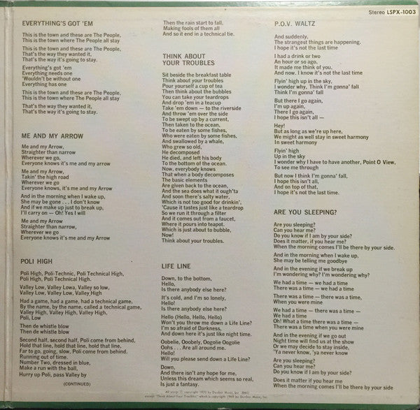 Harry Nilsson : The Point! (LP, Album, Gat)