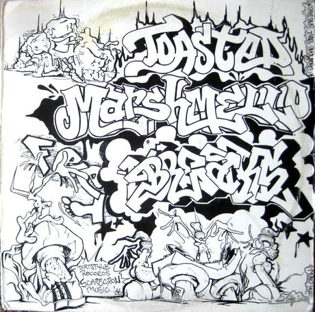 Darth Fader & Scarecrow Willy : Toasted Marshmallow Feet Braxe (LP, Sil)