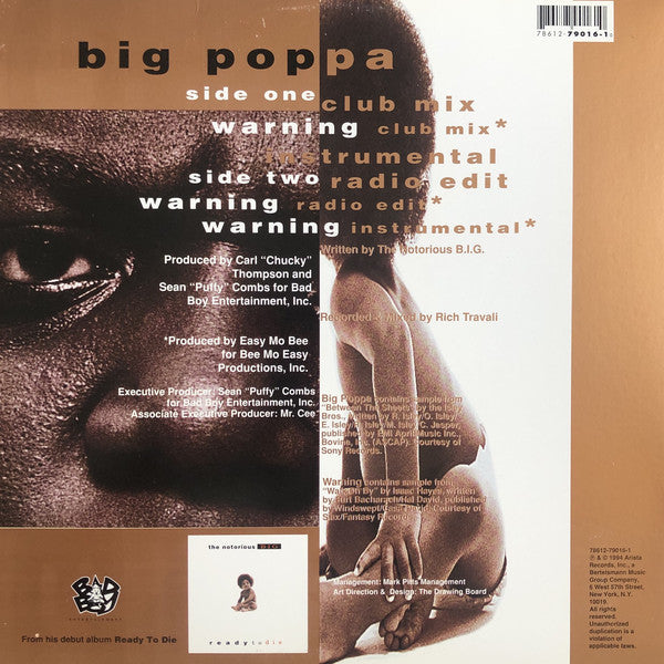 Notorious B.I.G. : Big Poppa (12", Single)