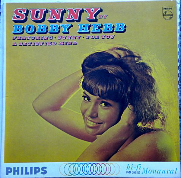 Bobby Hebb : Sunny By Bobby Hebb (LP, Album, Mono)