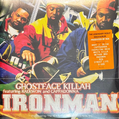 Ghostface Killah featuring  Raekwon and  Cappadonna : Ironman (2xLP, Album, RE)