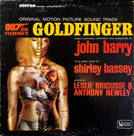 John Barry : Goldfinger (Original Motion Picture Soundtrack) (LP, Album)