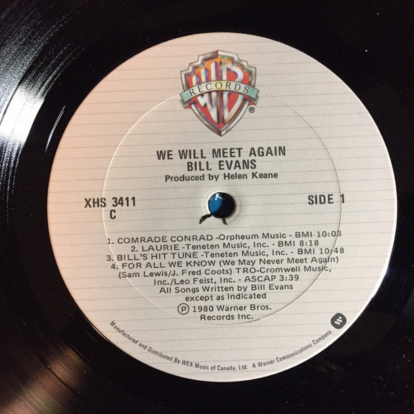 Bill Evans : We Will Meet Again (LP, Album)