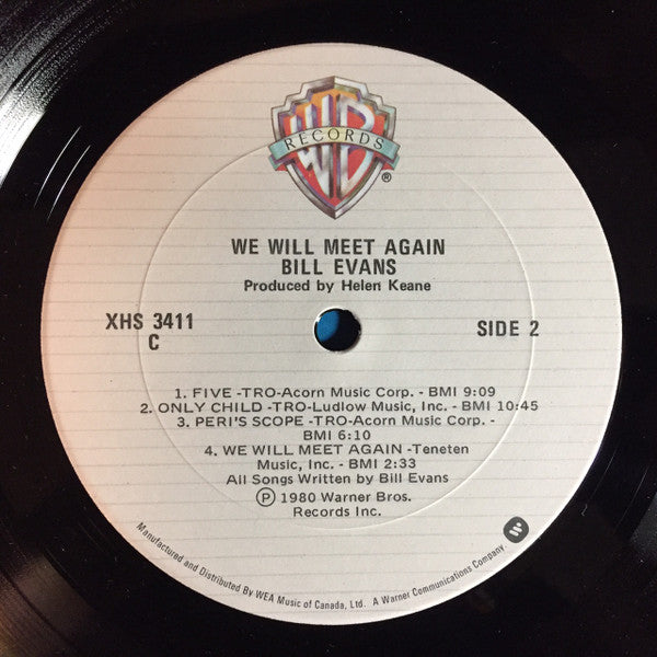 Bill Evans : We Will Meet Again (LP, Album)