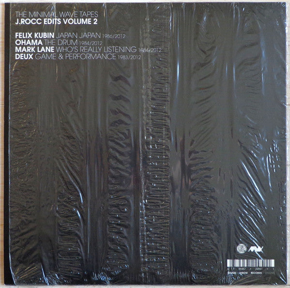 J Rocc : The Minimal Wave Tapes: J. Rocc Edits Volume 2 (12")