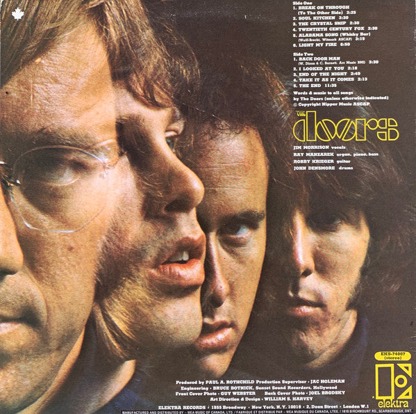 The Doors : The Doors (LP, Album, RE, Qua)