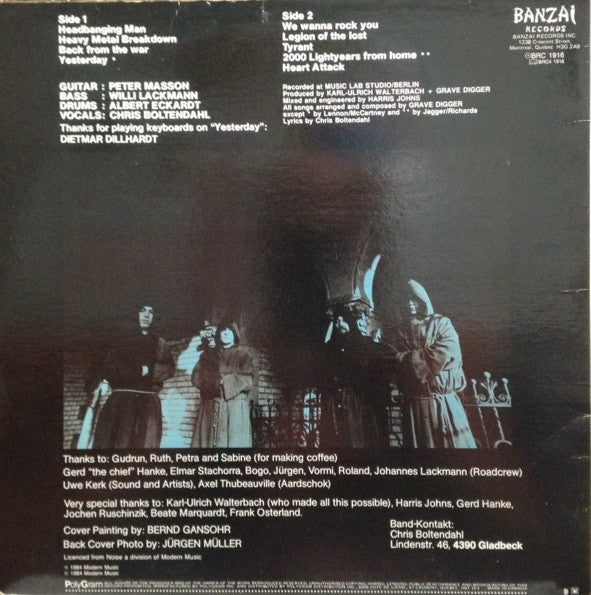 Grave Digger (2) : Heavy Metal Breakdown (LP, Album)