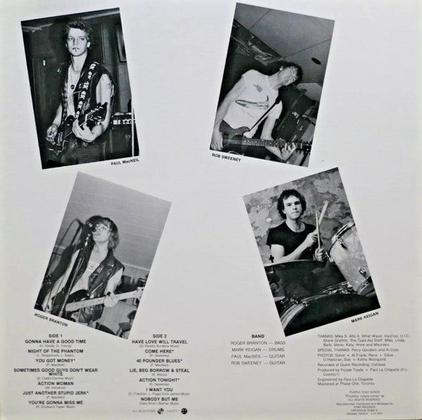 The Purple Toads : The Purple Toads (LP, Album)