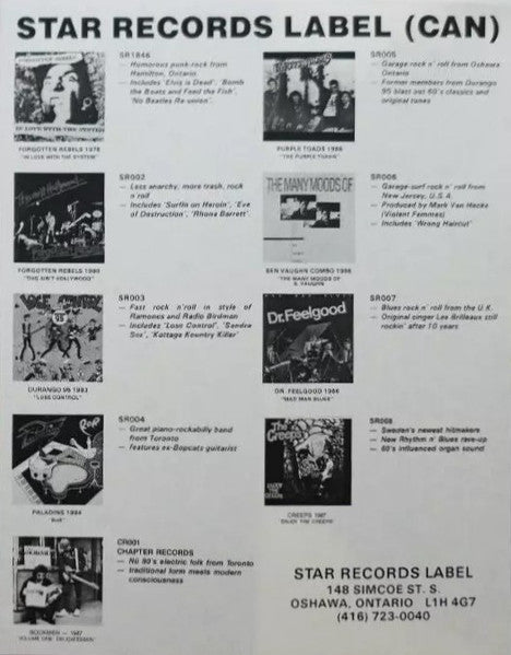 The Purple Toads : The Purple Toads (LP, Album)