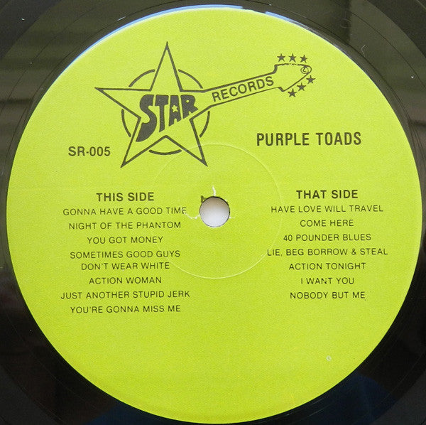 The Purple Toads : The Purple Toads (LP, Album)
