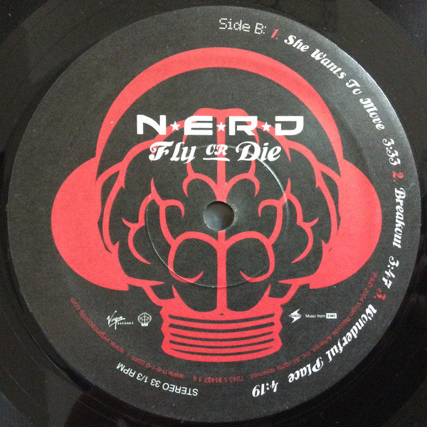 N*E*R*D : Fly Or Die (2xLP, Album)