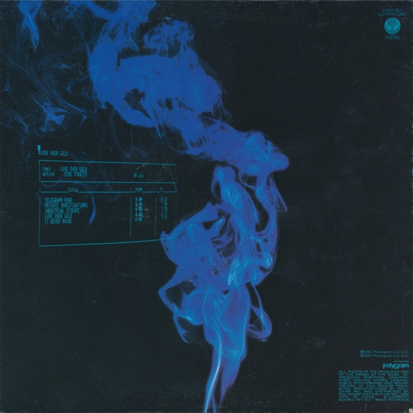 Dire Straits : Love Over Gold (LP, Album, Bla)