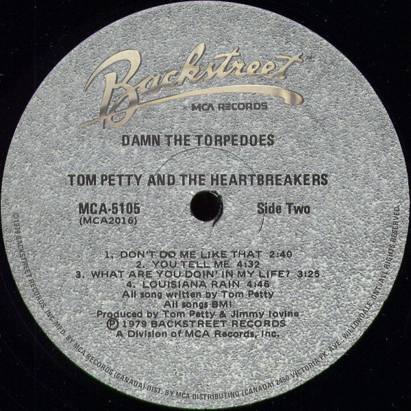 Tom Petty And The Heartbreakers : Damn The Torpedoes (LP, Album, Hal)