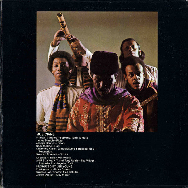 Pharoah Sanders : Wisdom Through Music (LP, Album, Gat)