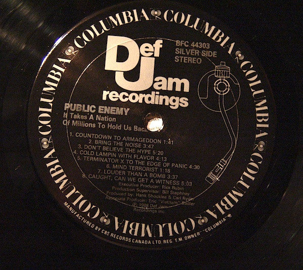 Public Enemy : It Takes A Nation Of Millions To Hold Us Back (LP, Album)