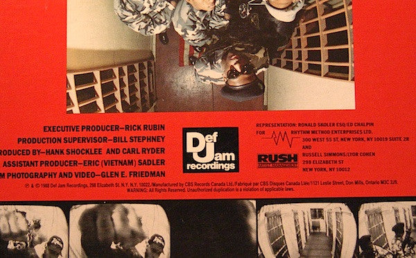 Public Enemy : It Takes A Nation Of Millions To Hold Us Back (LP, Album)