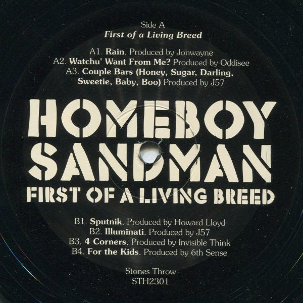 Homeboy Sandman : First Of A Living Breed (2xLP, Album)