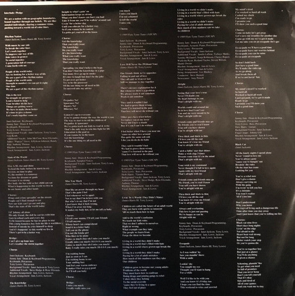 Janet Jackson : Rhythm Nation 1814 (LP, Album, Club)