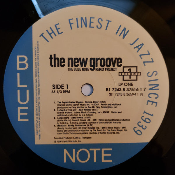 Various : The New Groove (The Blue Note Remix Project Volume 1) (2xLP)