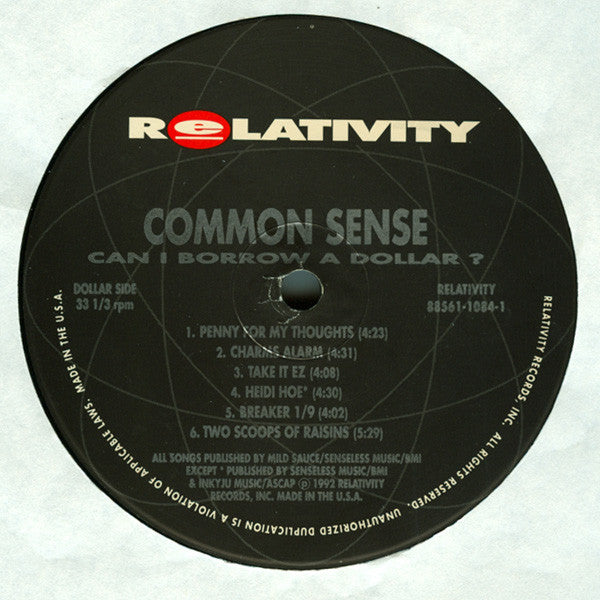 Common : Can I Borrow A Dollar? (LP, Album)