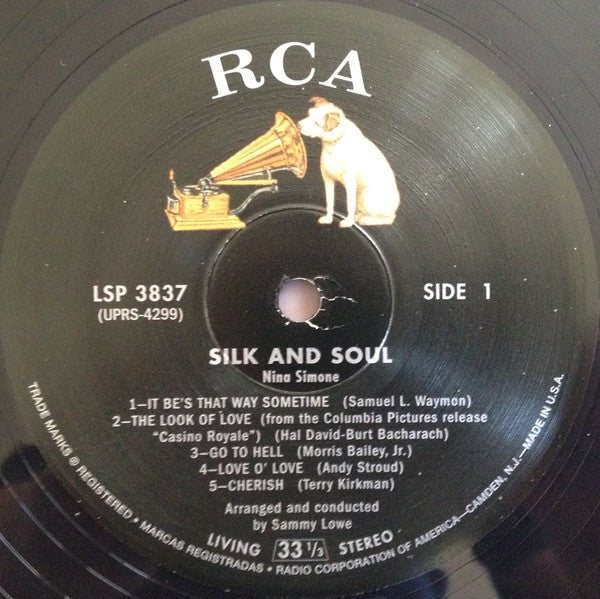Nina Simone : Silk & Soul (LP, Album, RE)