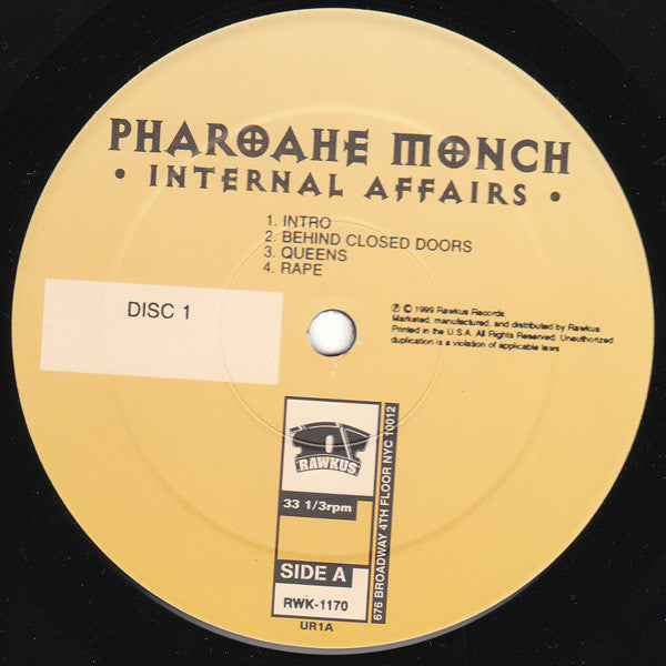 Pharoahe Monch : Internal Affairs (2xLP, Album)