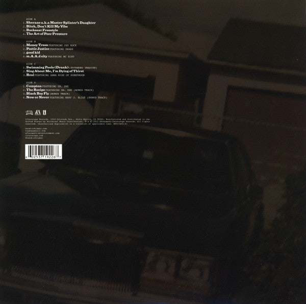 Kendrick Lamar : Good Kid, M.A.A.D City (2xLP, Album, Dlx)