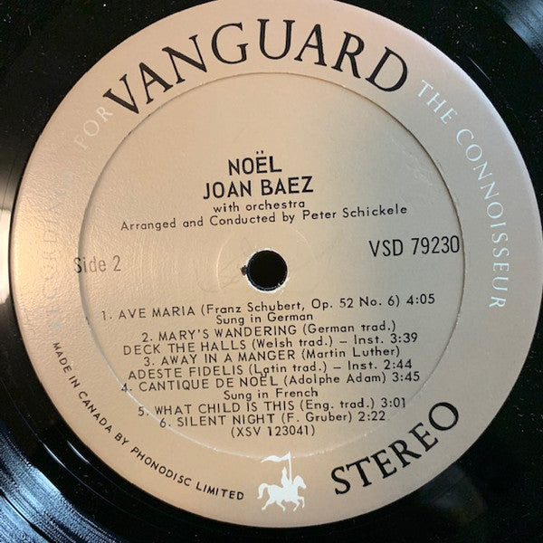 Joan Baez : Noël (LP, Album)