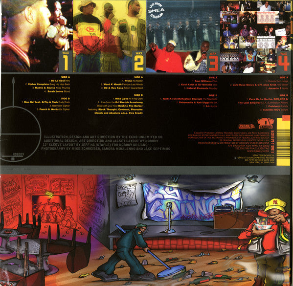 Various : Lyricist Lounge (Volume One) (4xLP, Comp)