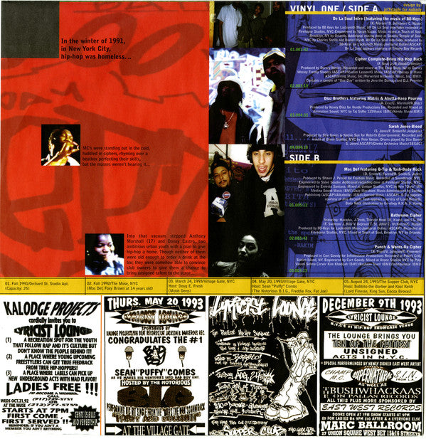 Various : Lyricist Lounge (Volume One) (4xLP, Comp)