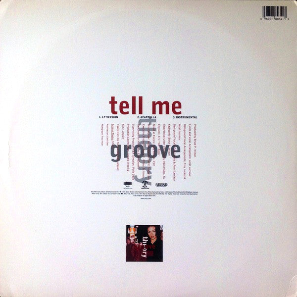 Groove Theory : Tell Me (12")