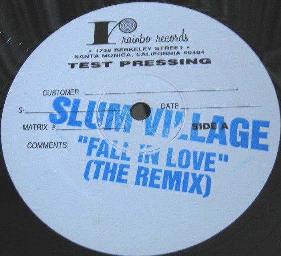 Slum Village : Fall In Love (The Remix) (12", TP)