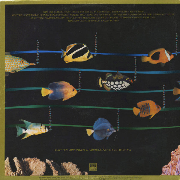 Stevie Wonder : Stevie Wonder's Original Musiquarium 1 (2xLP, Album, Comp)