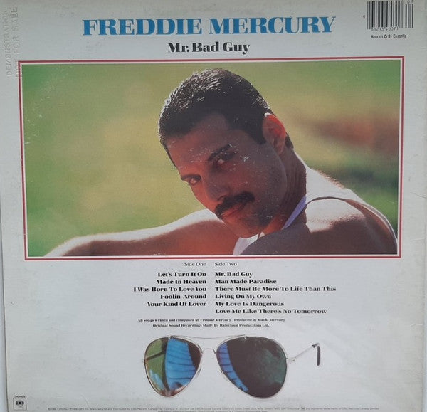 Freddie Mercury : Mr. Bad Guy (LP, Album)