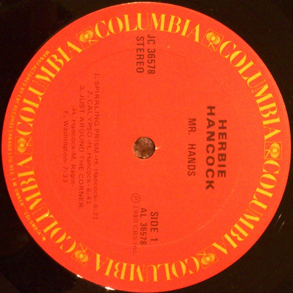 Herbie Hancock : Mr. Hands (LP, Album)