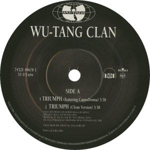Wu-Tang Clan , Featuring Cappadonna : Triumph (12", Single)