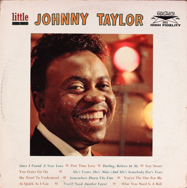 Little Johnny Taylor : Little Johnny Taylor (LP, Album, Mono)