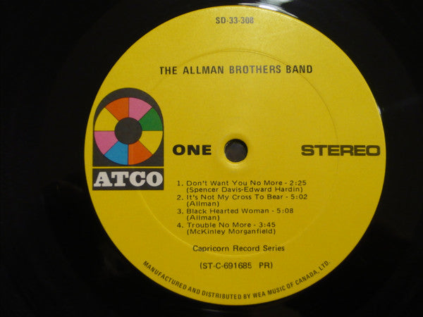 The Allman Brothers Band : The Allman Brothers Band (LP, Album, RE, Gat)