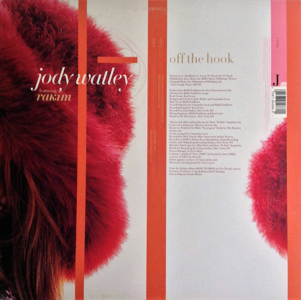 Jody Watley Featuring Rakim : Off The Hook (12")
