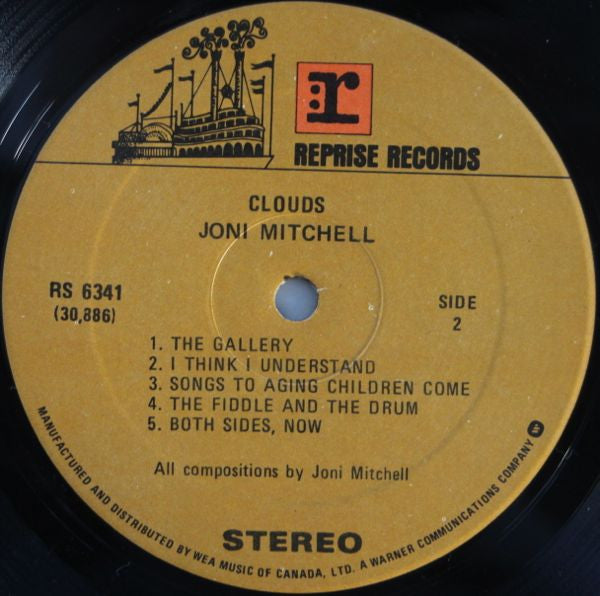 Joni Mitchell : Clouds (LP, Album, RE, Gat)